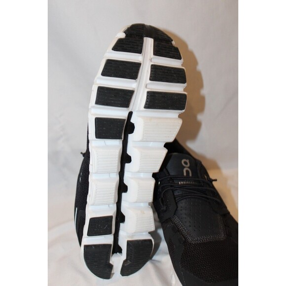 NIB ON CLOUD WOMEN'S CLOUD 5 RUNNING SHOES SNEAKERS BLACK WHITE 11 NIB - Picture 4 of 6